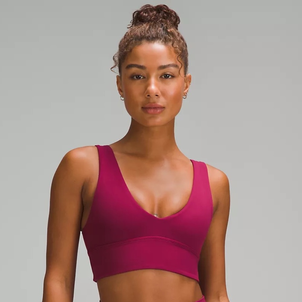 lululemon Align™ V-Neck Bra
Light Support, A/B Cup, Deep Luxe